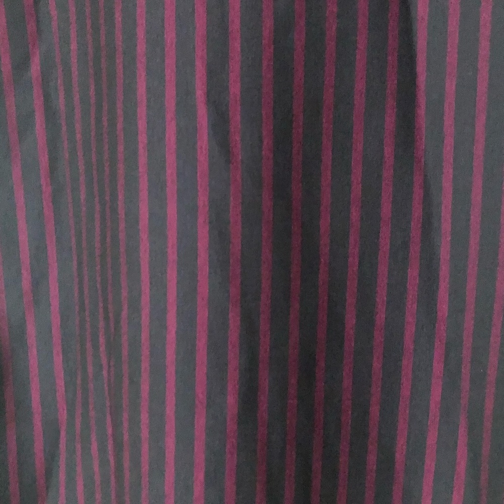 NWT Piazza Sempione navy/ raspberry striped dress - Picture 2 of 5